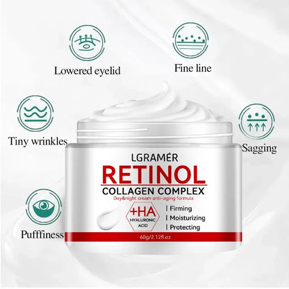 Retinol Lifting Firming Face Cream Collagen Rich Moisturizer