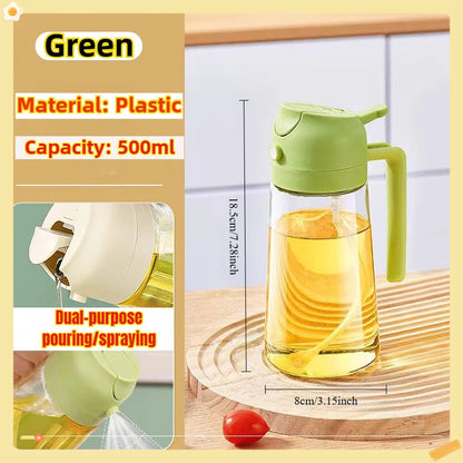 Eco-Friendly Plastic Oil Spray Bottle for BBQ Cooking And Baking