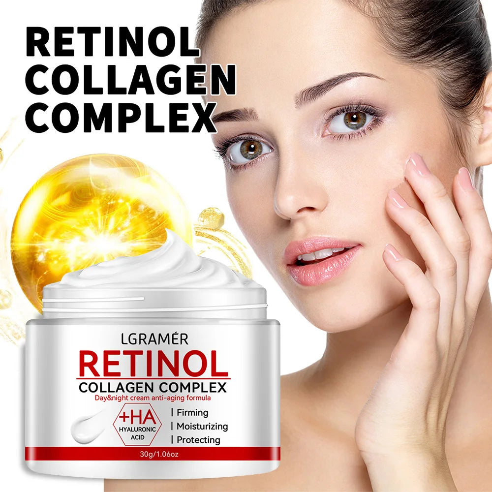 Retinol Lifting Firming Face Cream Collagen Rich Moisturizer