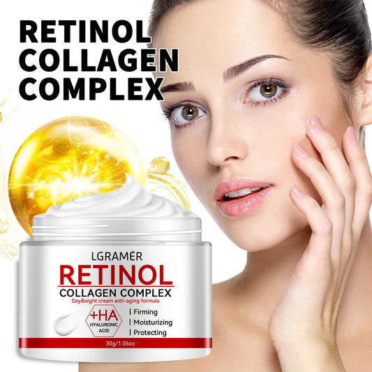 Retinol Lifting Firming Face Cream Collagen Rich Moisturizer